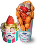 Helados y gofres