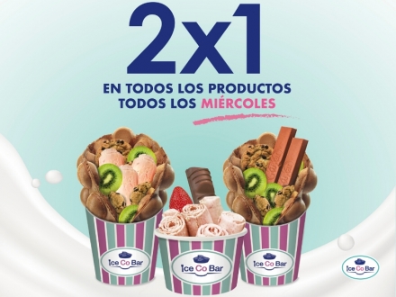 2x1 en Iceroll, gofre de burbujas y icebubble